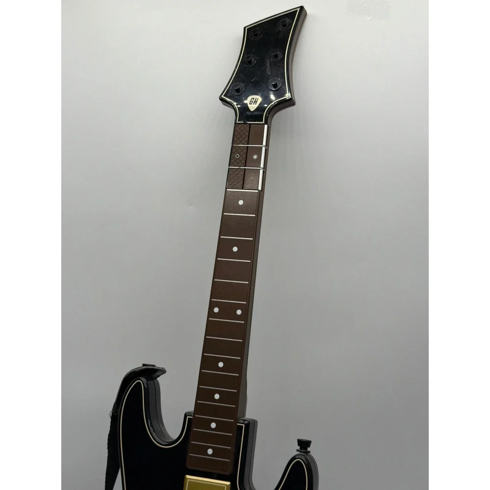 Activision Guitar Hero Live Wireless Controller 0000654 Black Gold 6-Button GHL